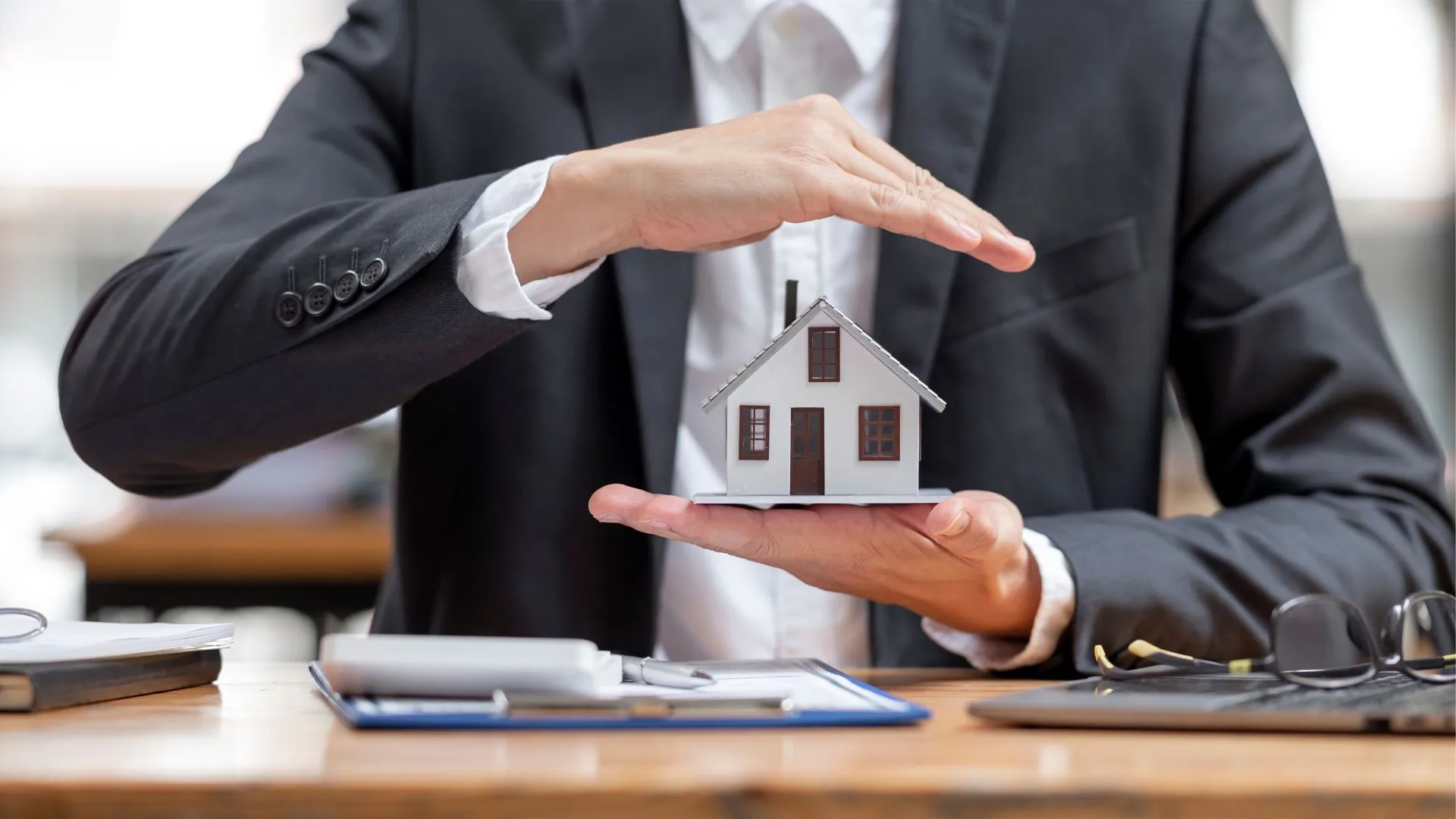 Modern Dubai skyline at dusk