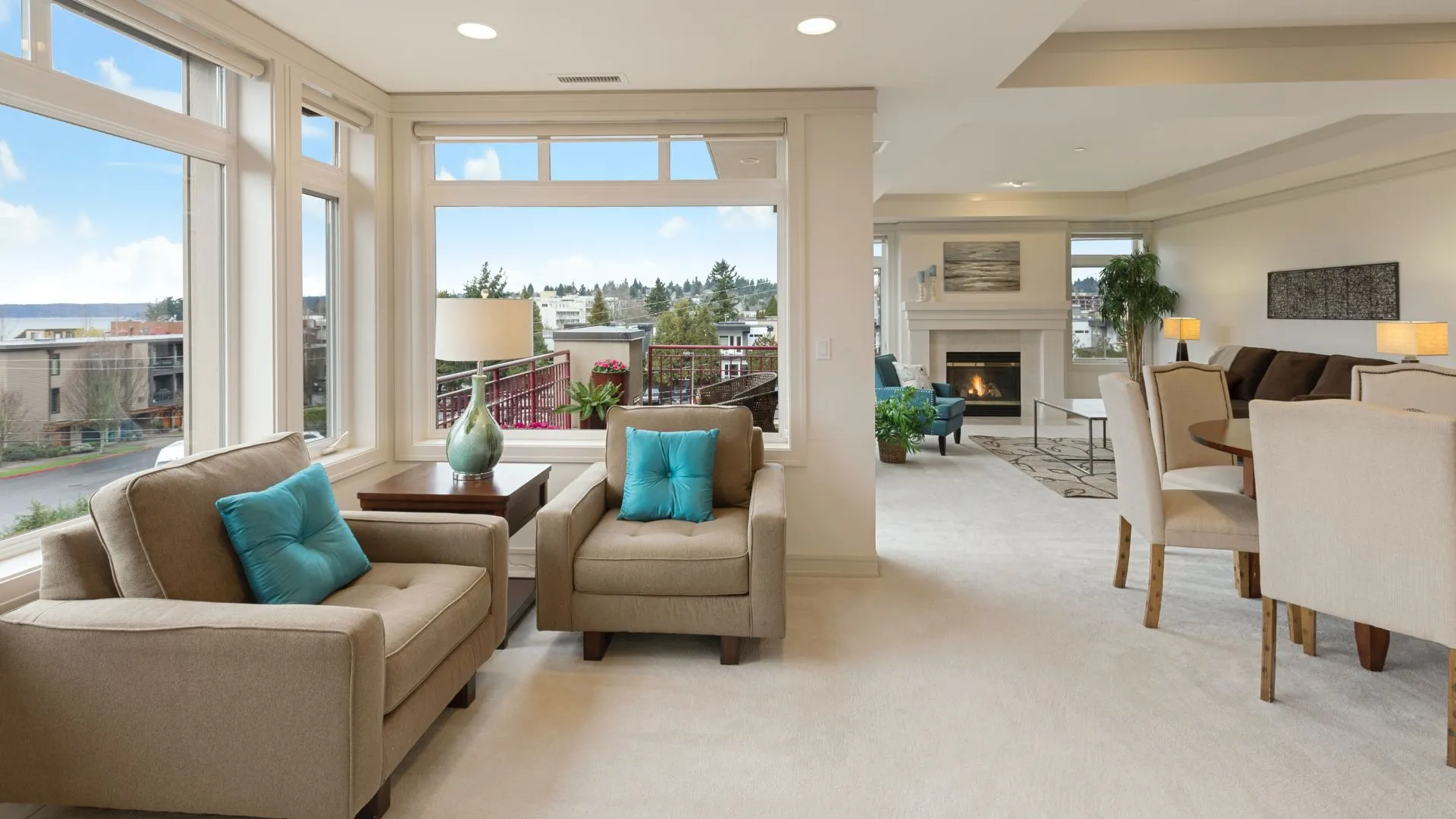 Elegant living room interior